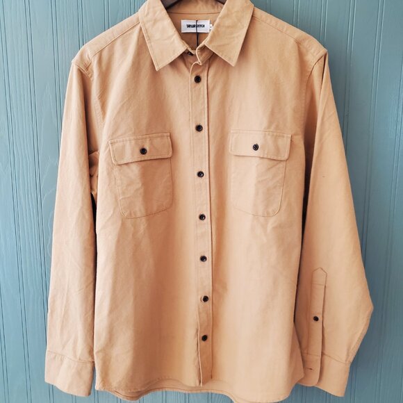 Taylor Stitch Yosemite Shirt in Tan - Picture 1 of 3